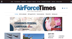 Desktop Screenshot of airforcetimes.com